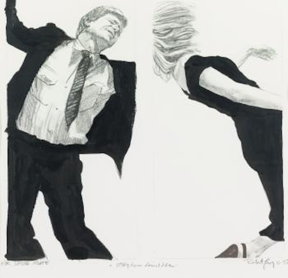 Study From Final Life by Robert Longo