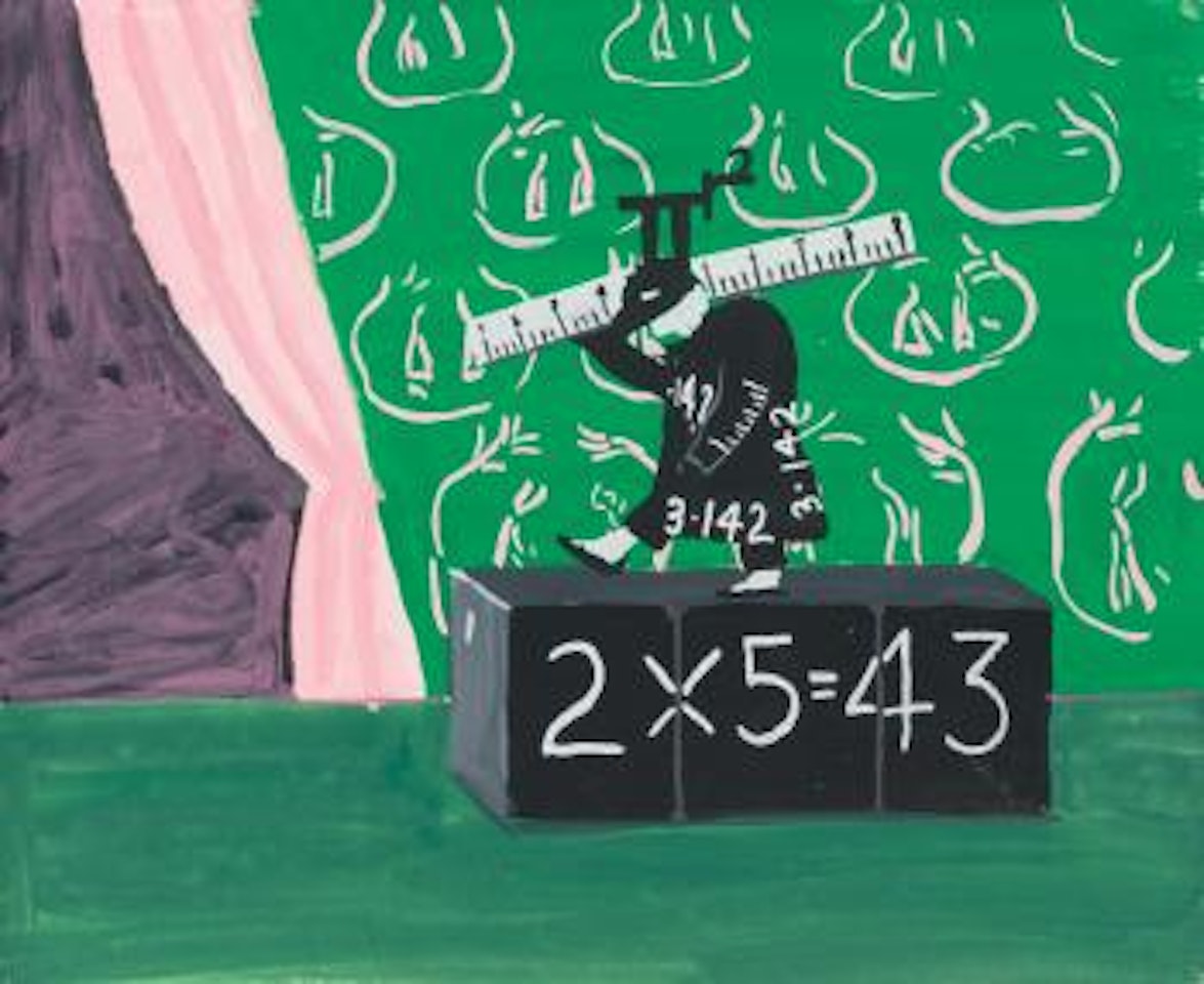 Mr. Arithmetic by David Hockney