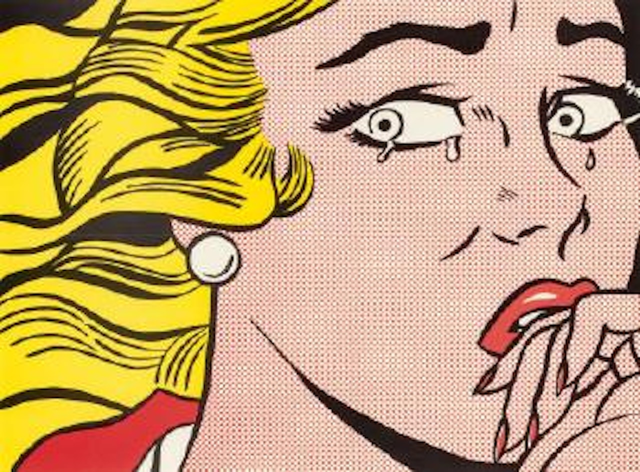 Crying Girl by Roy Lichtenstein