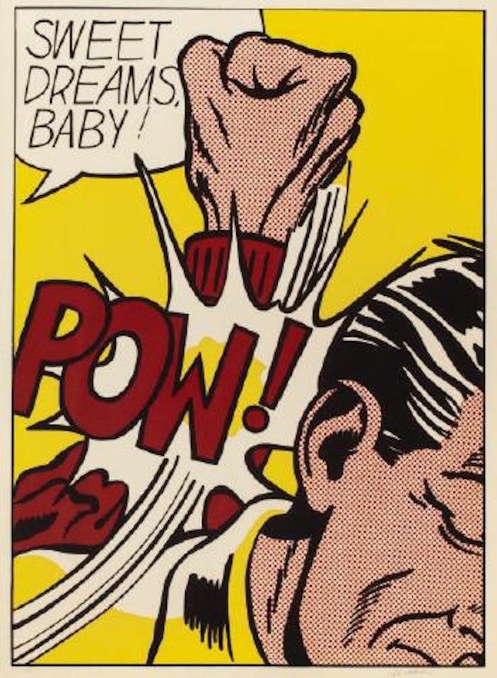 Sweet Dreams Baby! (from the 11 Pop Artists portfolio, vol. III) by Roy Lichtenstein
