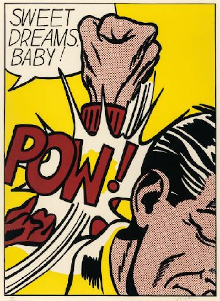 Sweet Dreams Baby! (from 11 Pop Artists portfolio) by Roy Lichtenstein