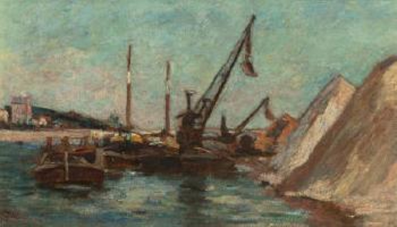 Quai de Bercy, Paris by Armand Guillaumin