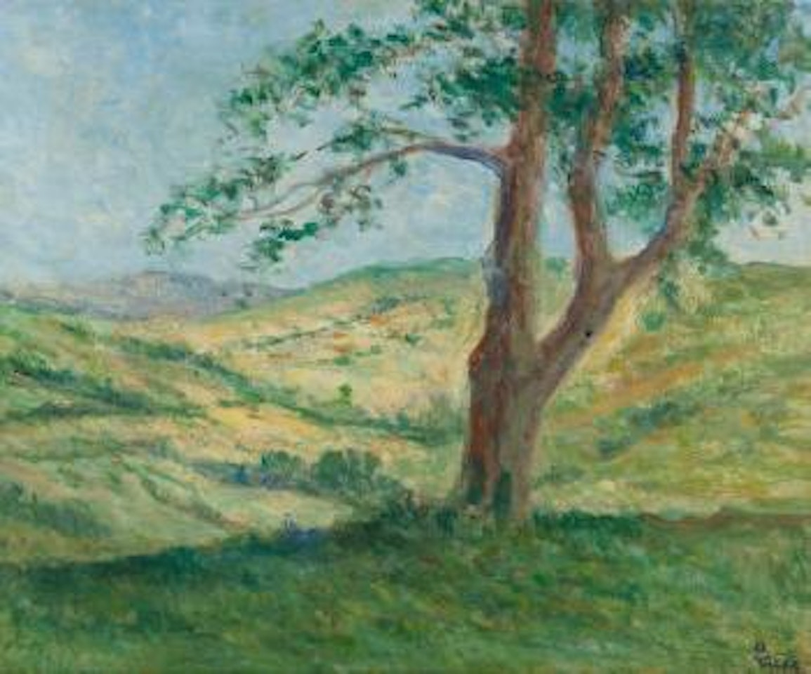 Landscape by Maximilien Luce
