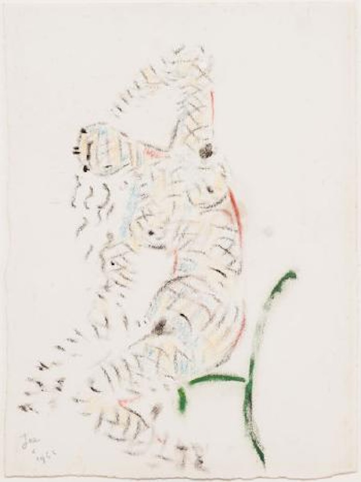 Seated Nude by Jean Cocteau