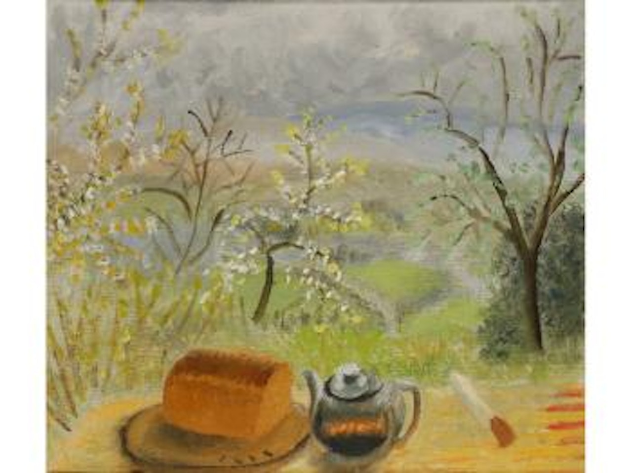 Teatime in Spring by Winifred Nicholson