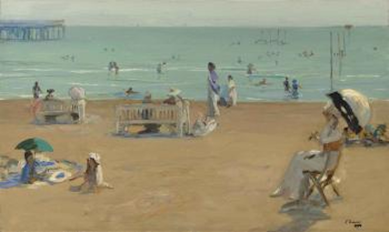 The Bathing Hour, Lido, Venice by John Lavery