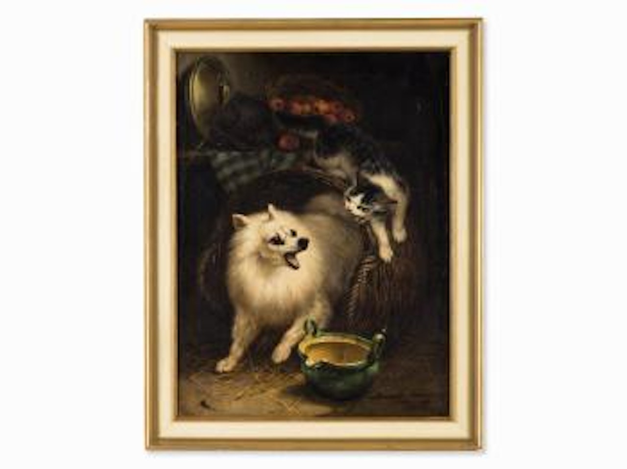 The Intruder by Henriette Ronner-Knip