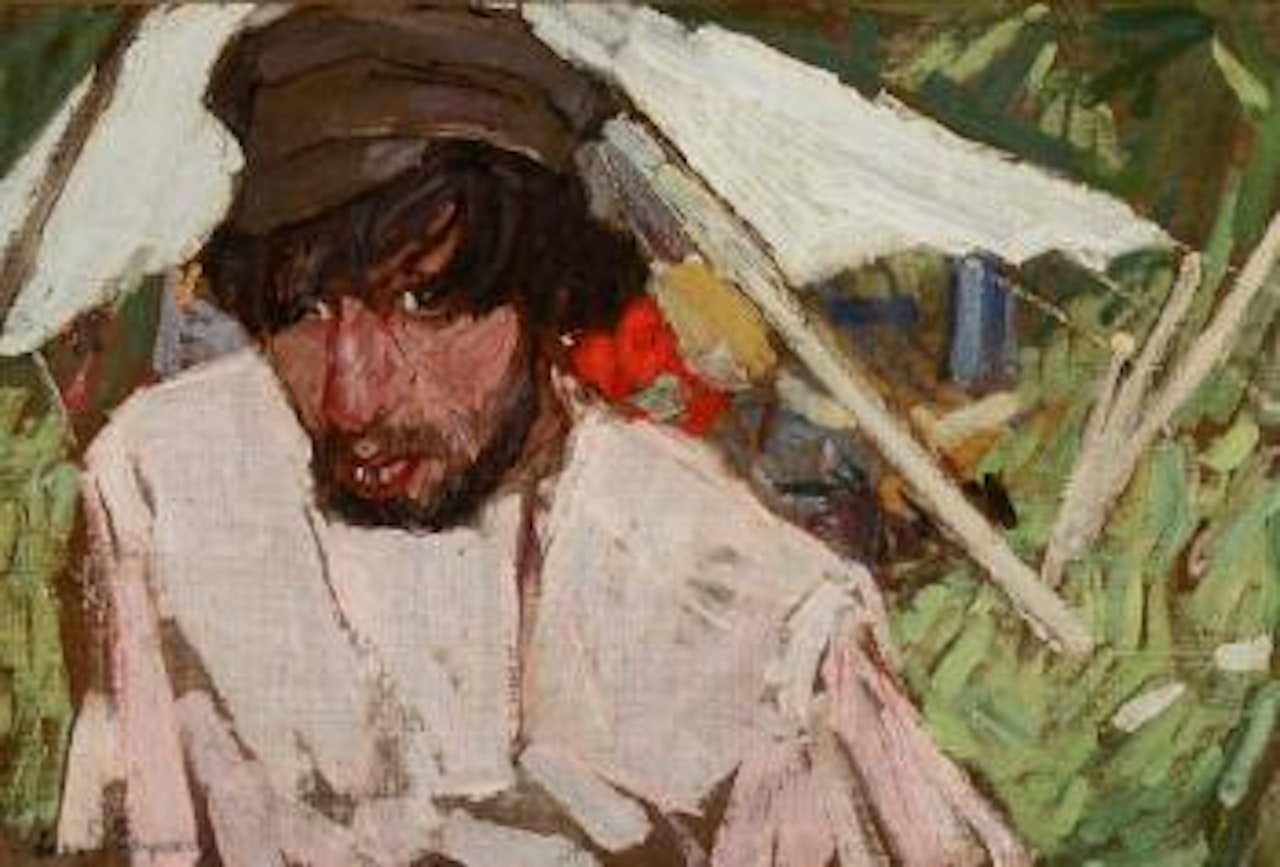 Russian man by Leon Gaspard
