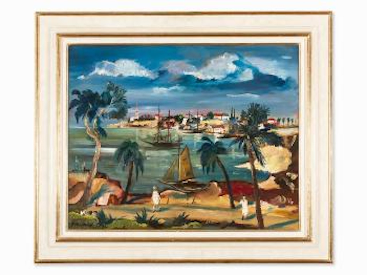 Mediterranean Landscape by Franz Heckendorf