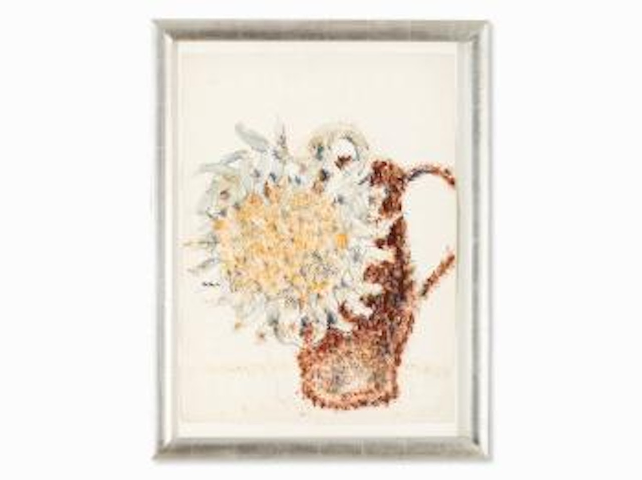 Sonnenblume Mit Krug by Christian Rohlfs
