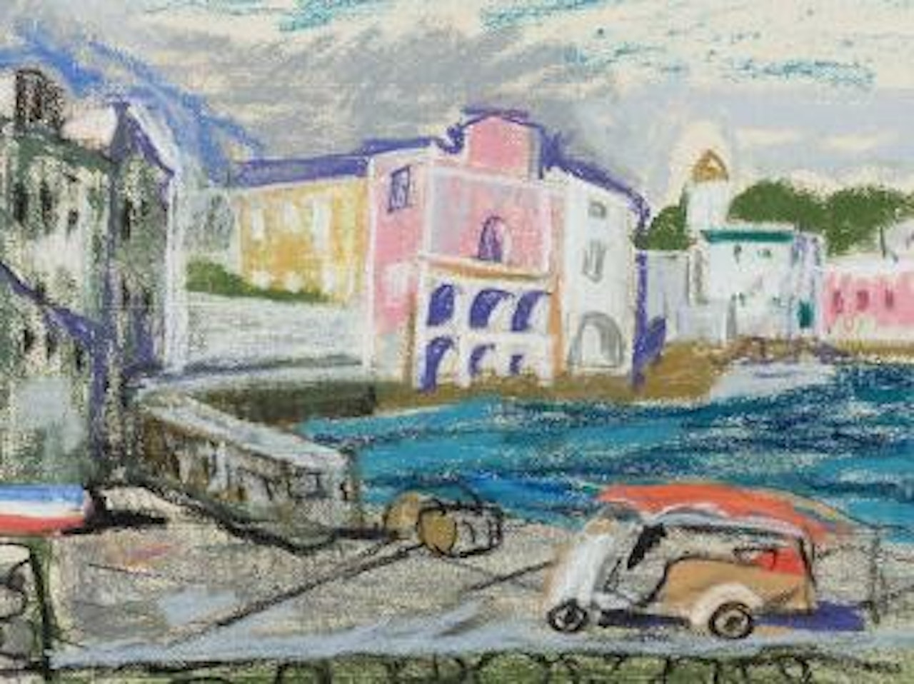 Ischia Porte I by Otto Dix