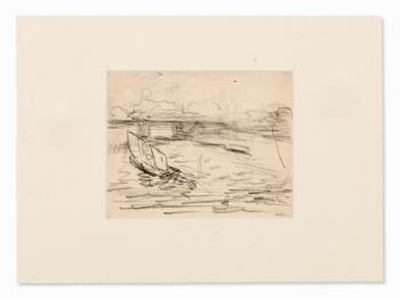 Boat On a River by Kees van Dongen