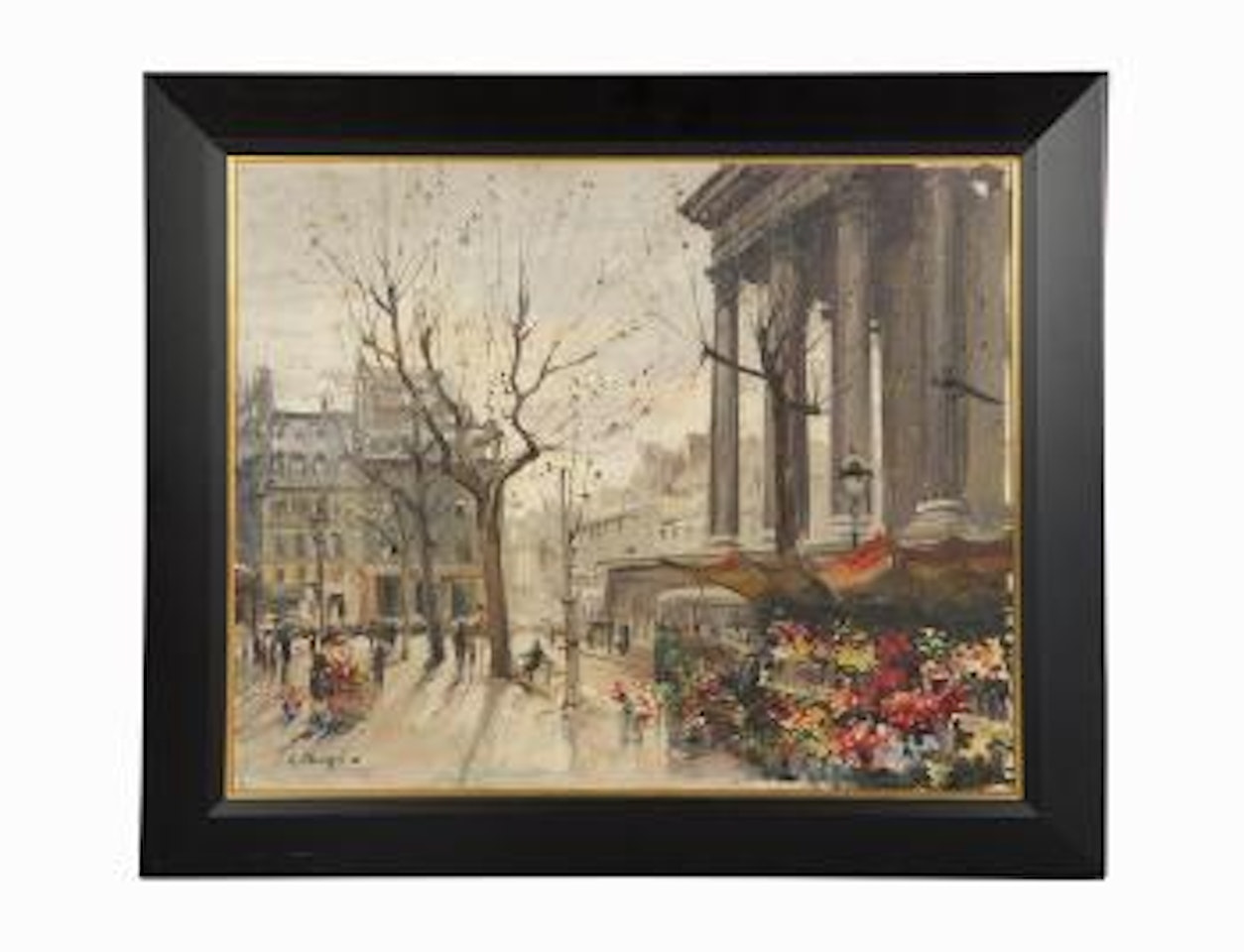 Parisian Flower Vendors by Constantin Kluge