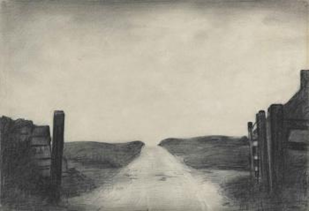 Near Belas Knap by Laurence Stephen Lowry