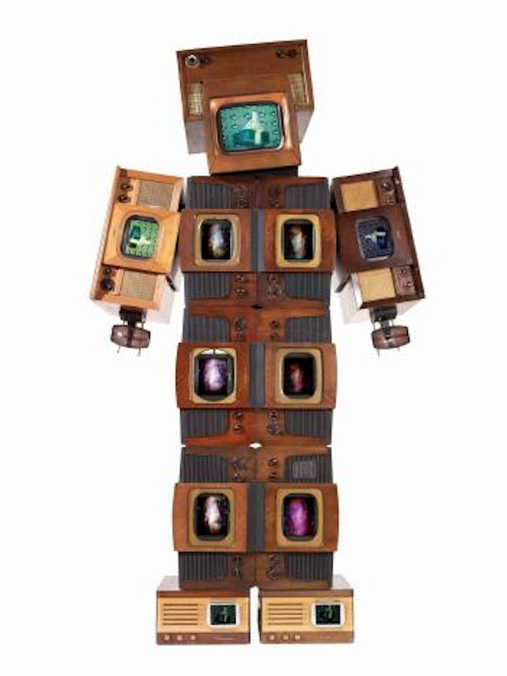 Marshall Mcluhan by Nam June Paik