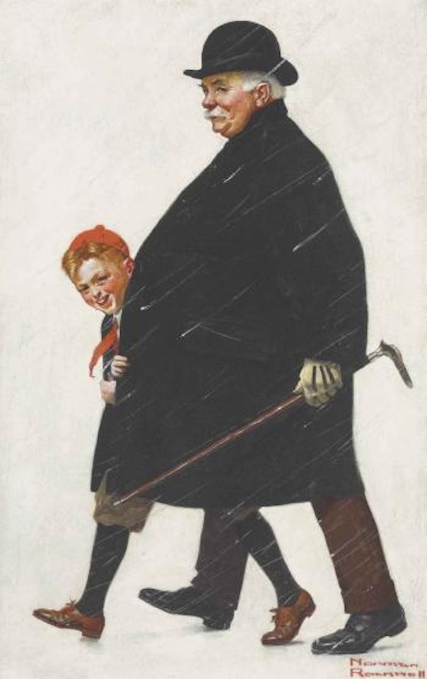 Room For Two by Norman Rockwell