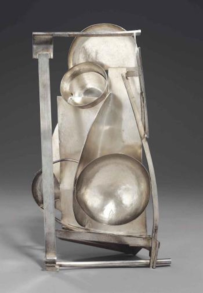 Silver Piece 19 (Mirror View) by Anthony Caro