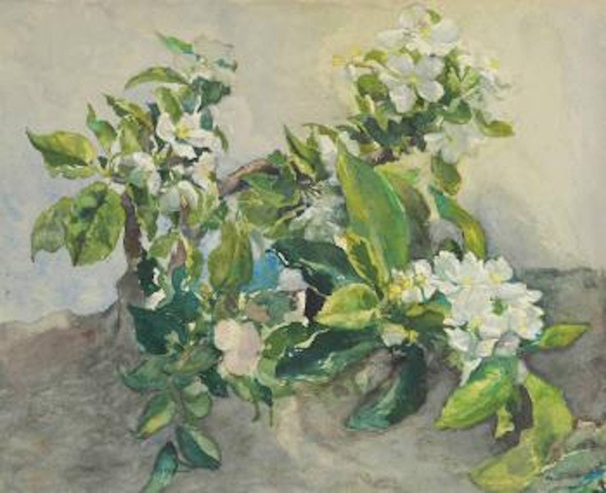Apple Blossoms by John La Farge