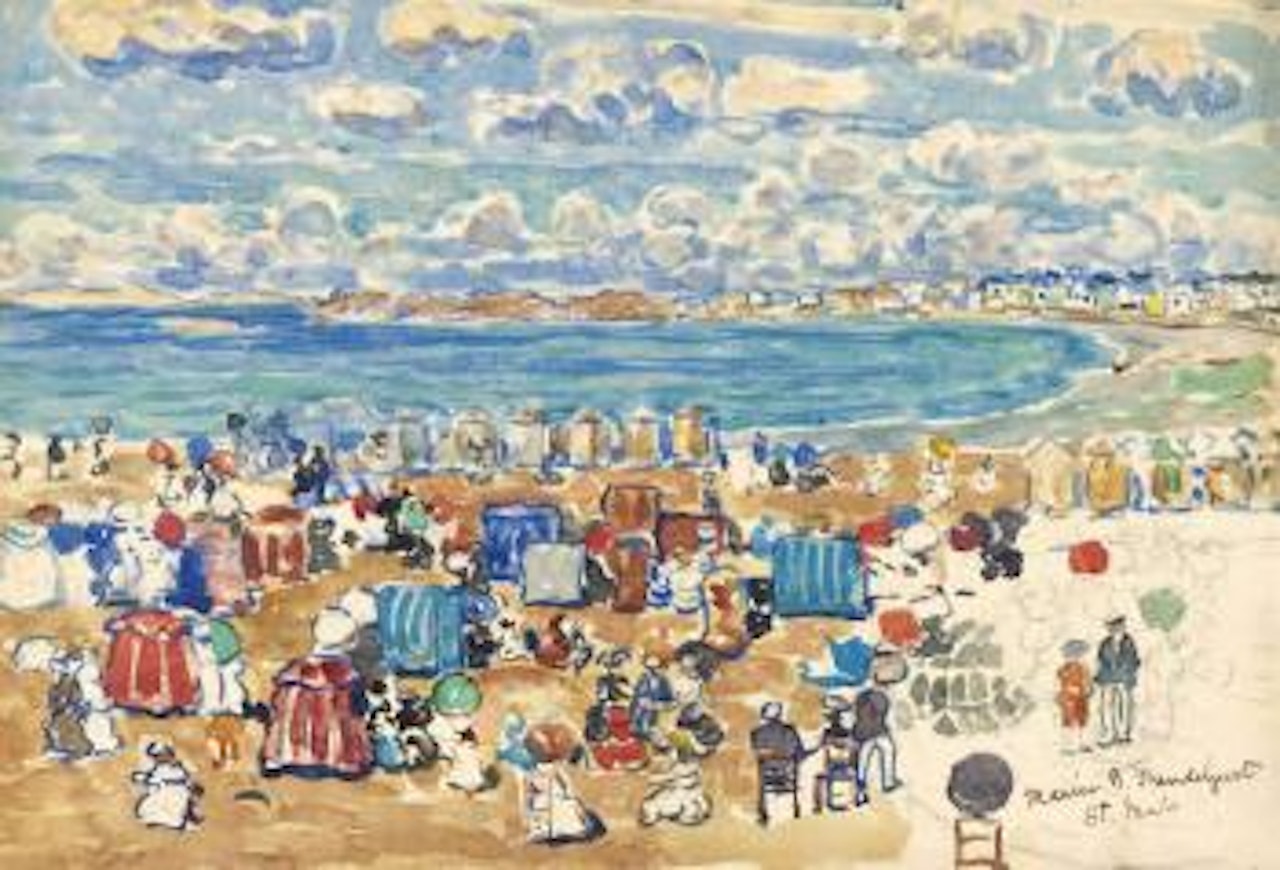 St. Malo by Maurice Prendergast