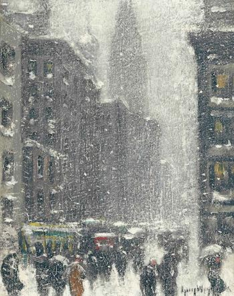 Winter in New York by Guy Carleton Wiggins