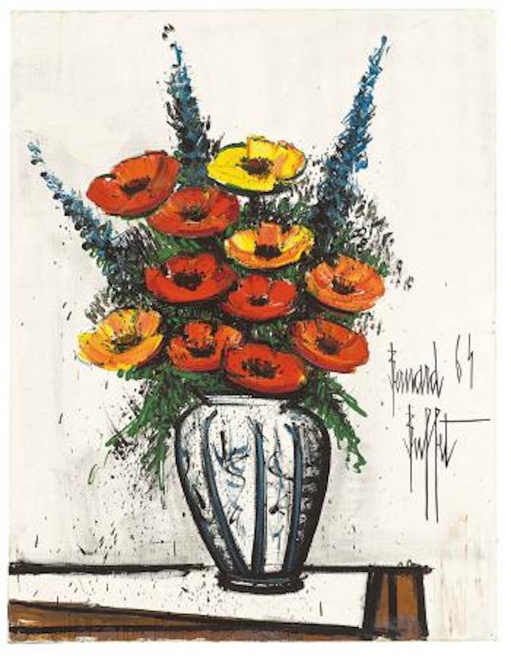 Les Pavots by Bernard Buffet