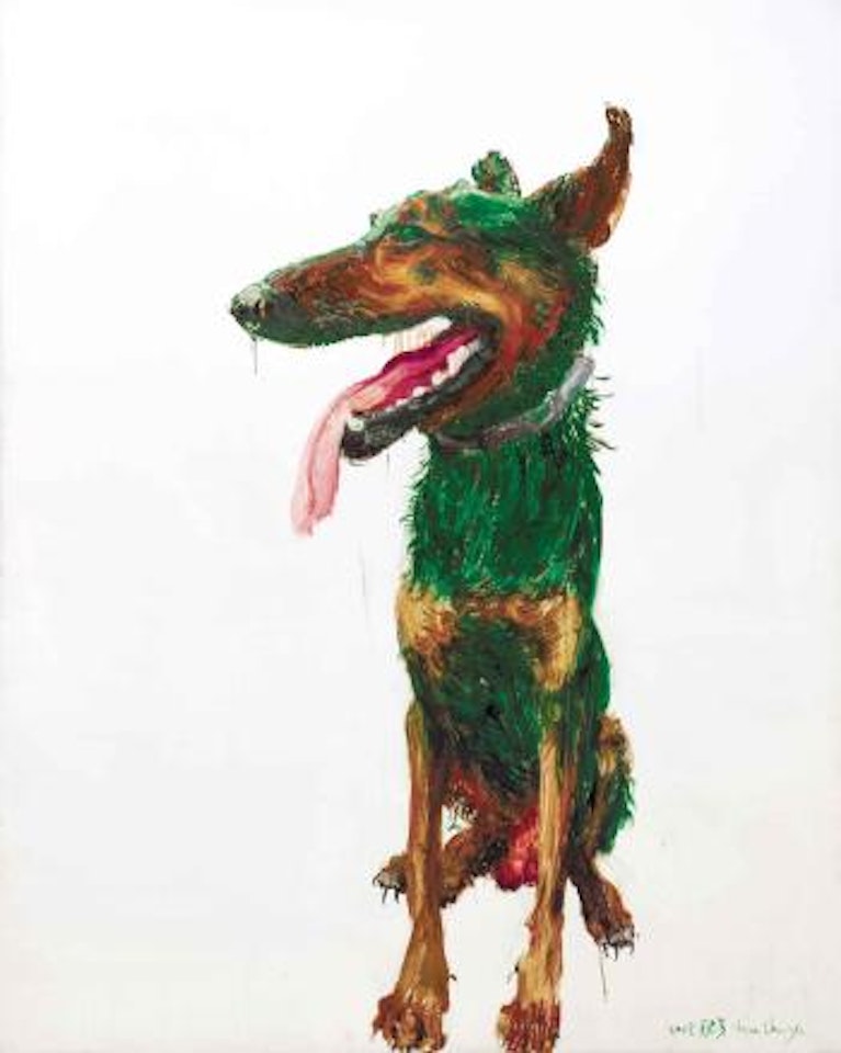I am Kahn (Profile Portrait of Kahn) by Zhou Chunya