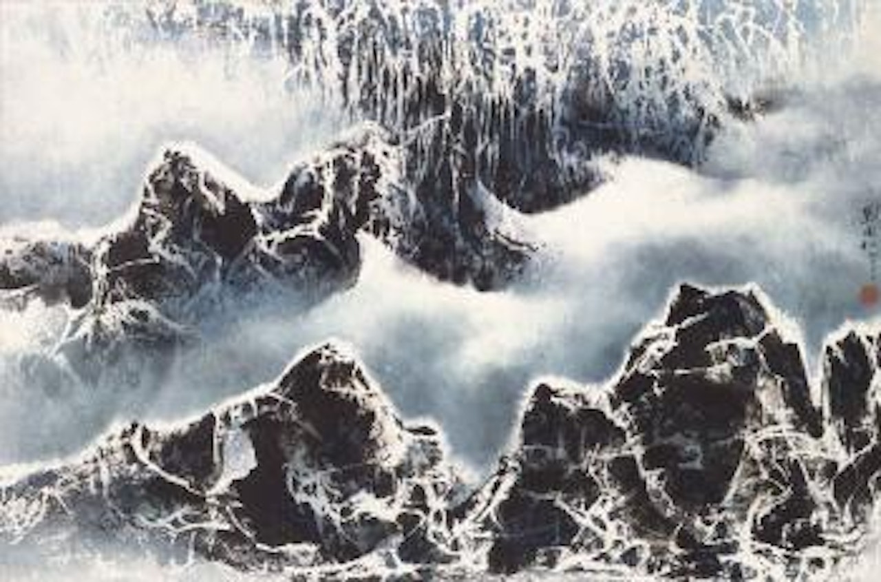 Tibetan Series No. 6: The High Gonga Mountains by Liu Kuo-Sung (Liu Guosong)