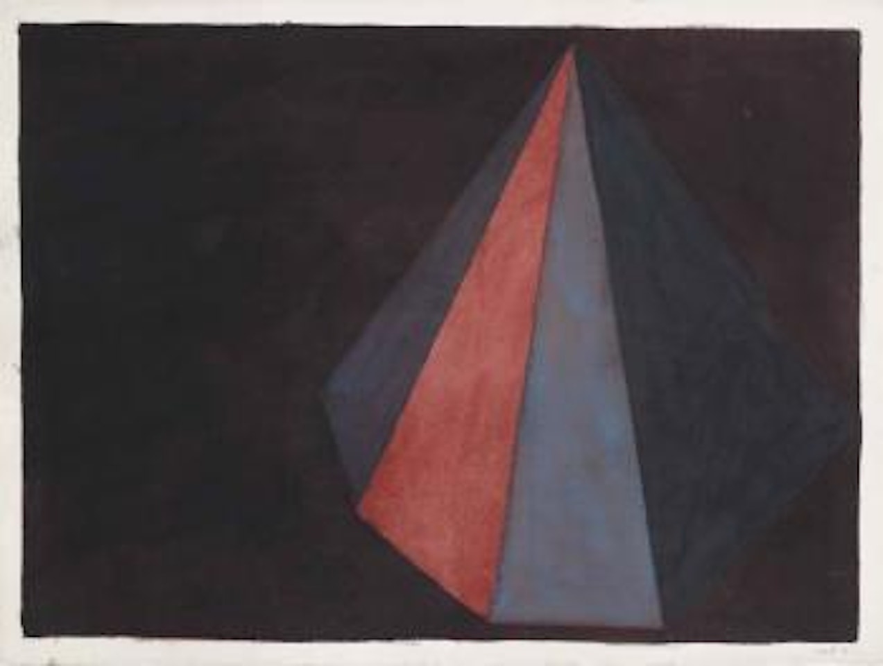 Asymmetrical Pyramid by Sol LeWitt