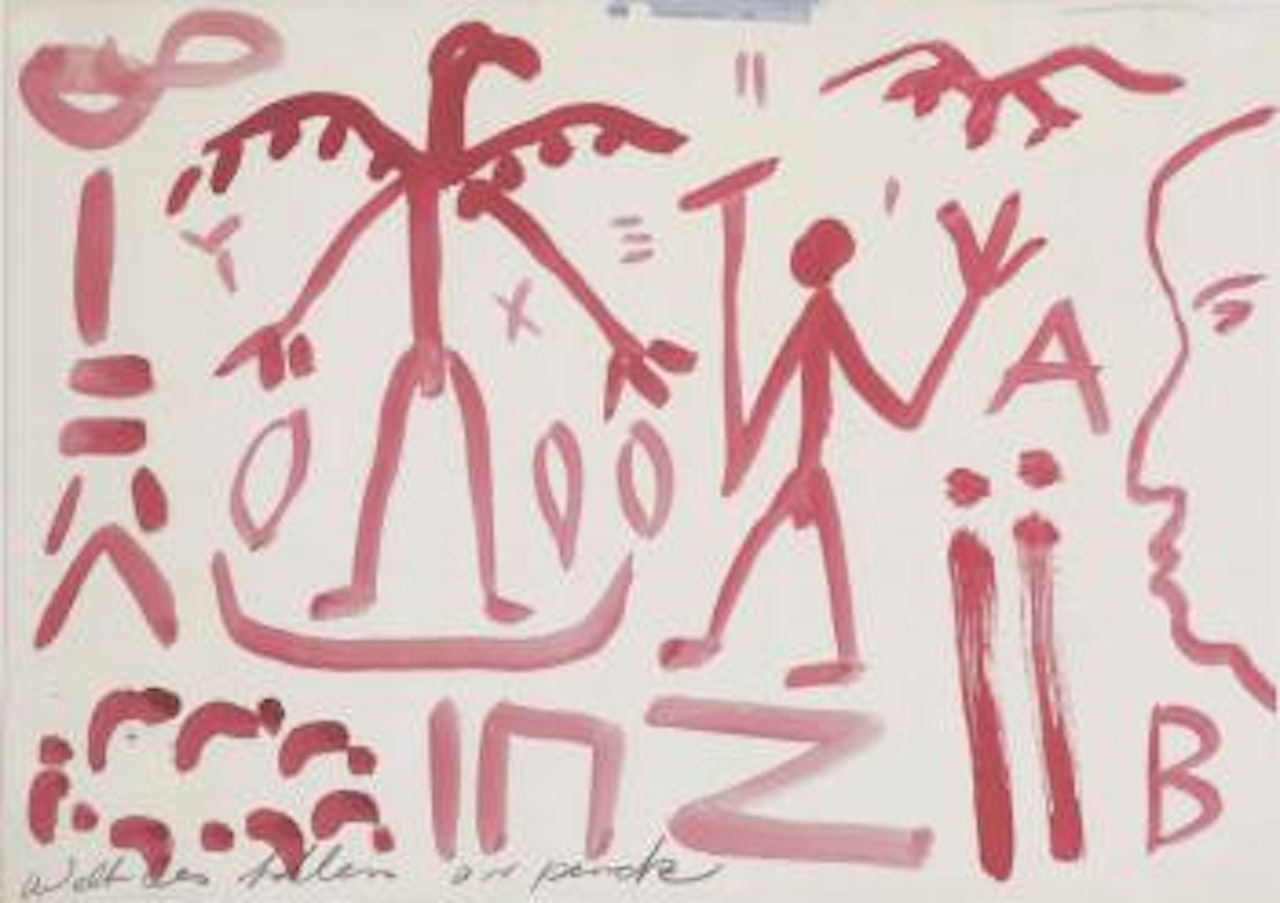 Welt Des Adler by A.R. Penck