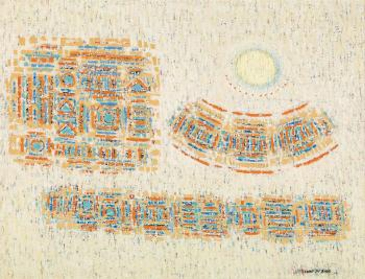 La Lune Du 15 Oct (The Moon of 15 October 1963) by Seund Ja Rhee