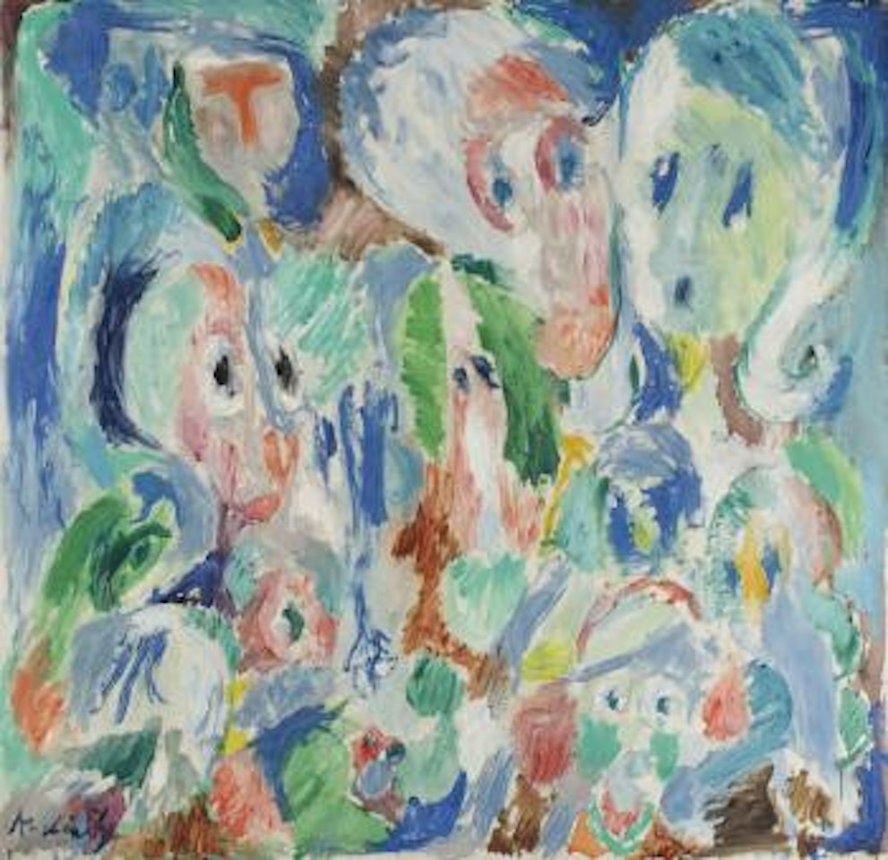 Douce Après-midi Sans Parole by Pierre Alechinsky