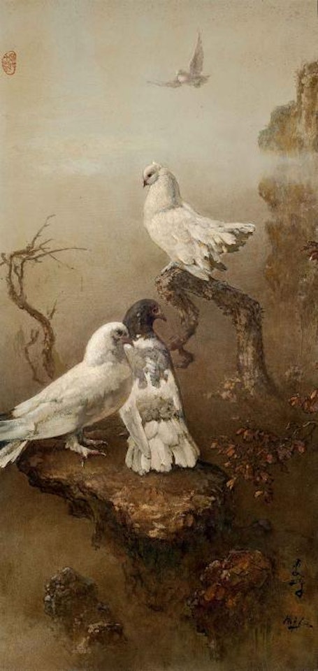 A Loving Family by Lee Man Fong