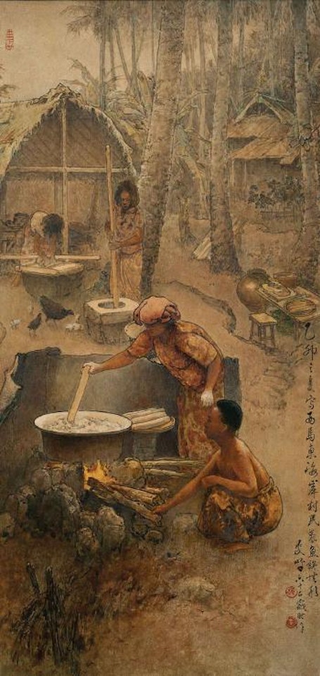 Making Fish Crackers by Lee Man Fong