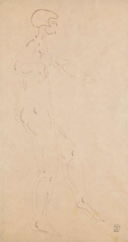 Standing Nude by Sanyu