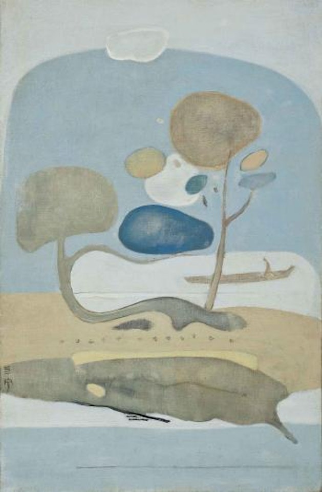 Abstract Landscape by Cheong Soo Pieng