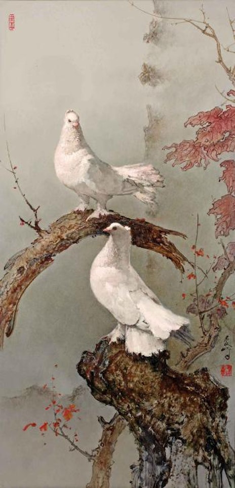 Peace Doves by Lee Man Fong