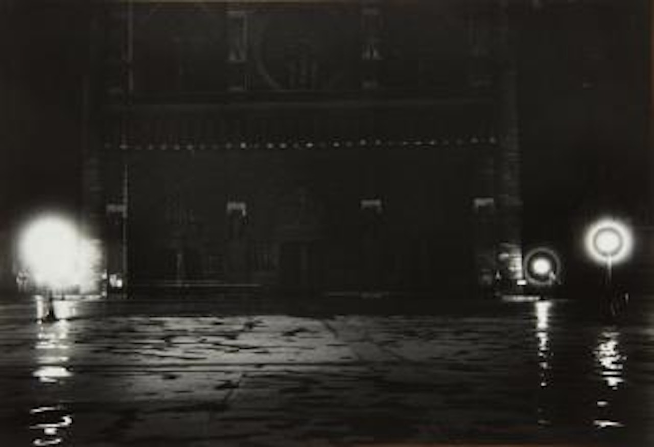Notre Dame at Night, Paris by André Kertész