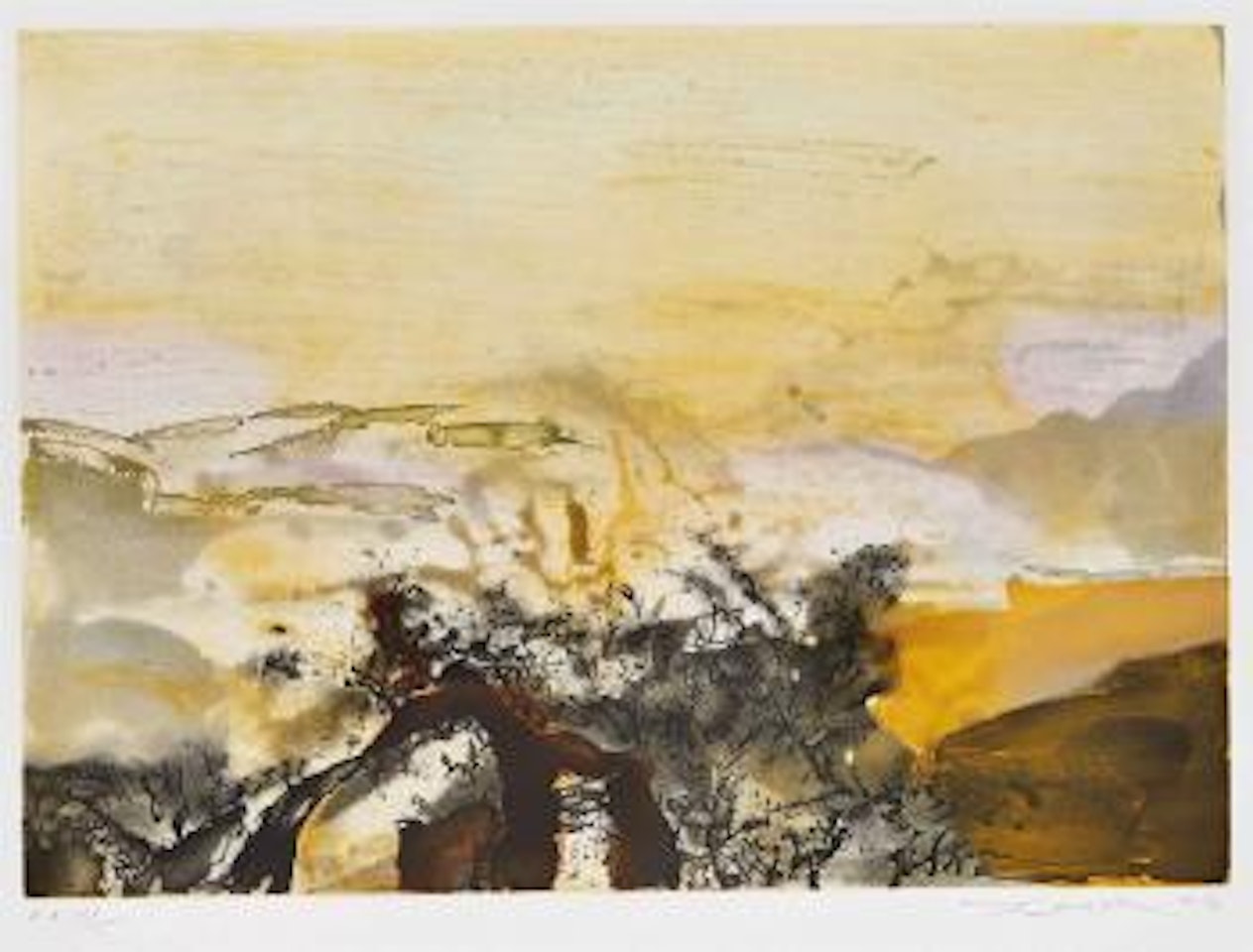 Untitled by Zao Wou-Ki