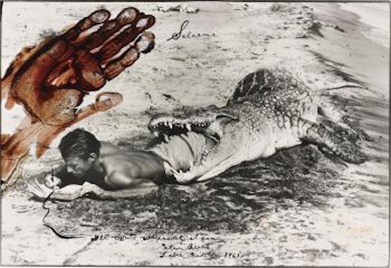 I'll Write Whenever I Can, Koobi Fora, Lake Rudolf, Kenya by Peter Beard
