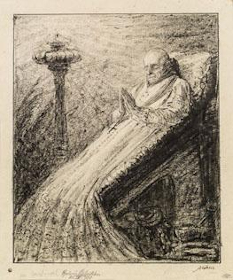 Der Kardinal by Alfred Kubin