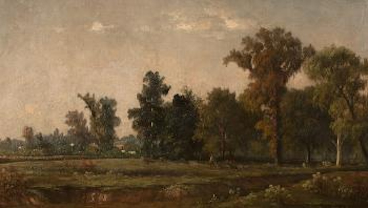 Autumn on the River Peres (sic) by Joseph R. Meeker