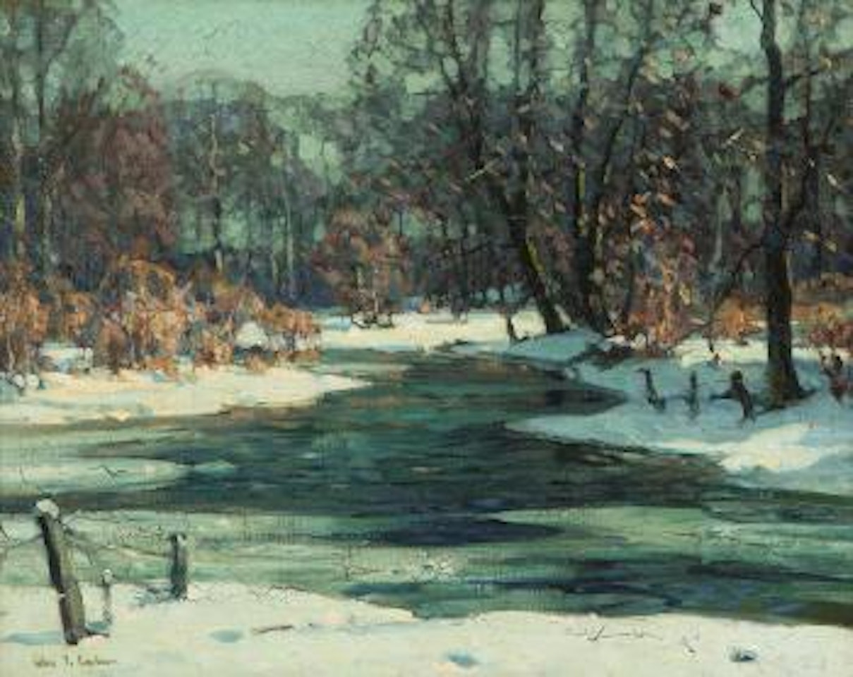 Thawing Floes by John Fabian Carlson