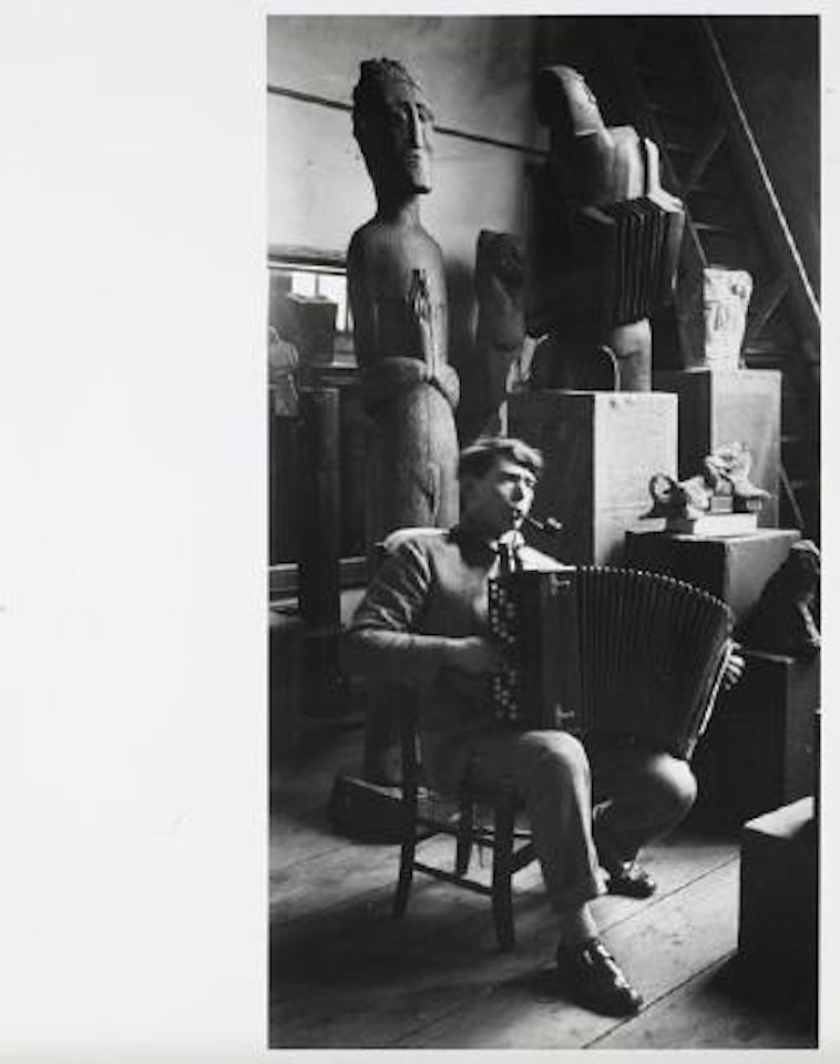 Portrait d'Ossip Zadkine, Paris by André Kertész