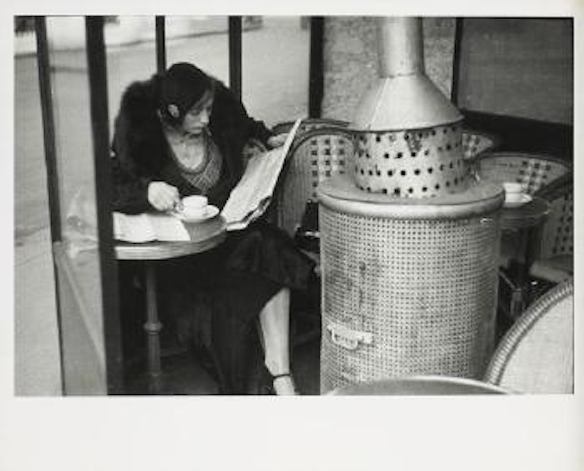 Café du Dôme, matin d'hiver, Paris by André Kertész