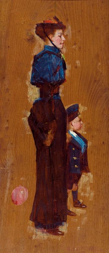 Auntie by Arthur Ernest Streeton