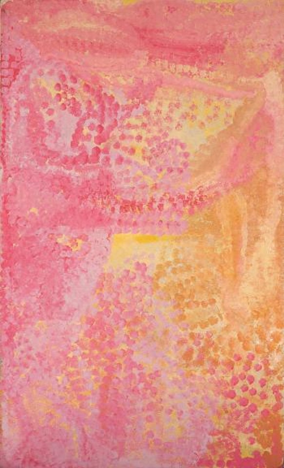 Desert flowers by Emily Kame Kngwarreye