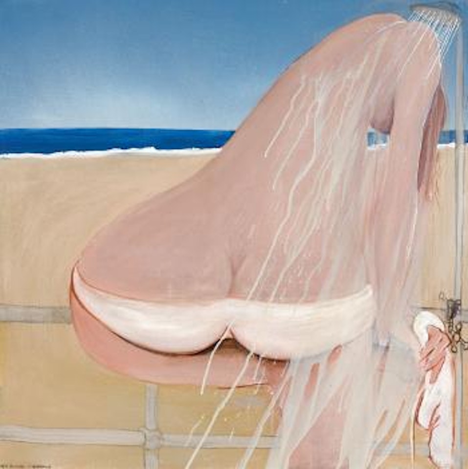 Washing the salt off II by Brett Whiteley
