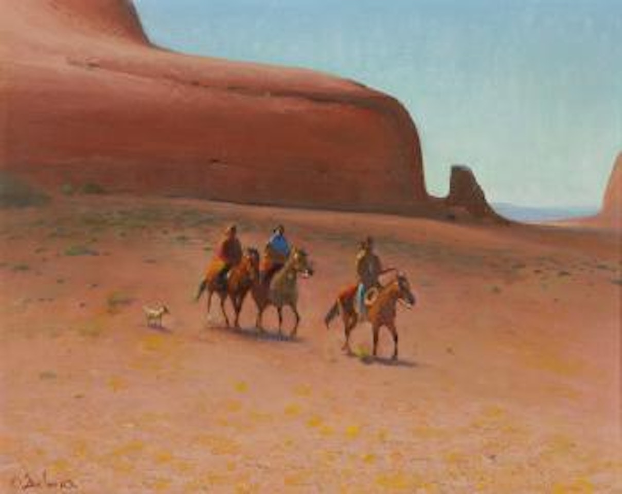 Desert Folks by Gerard Curtis Delano