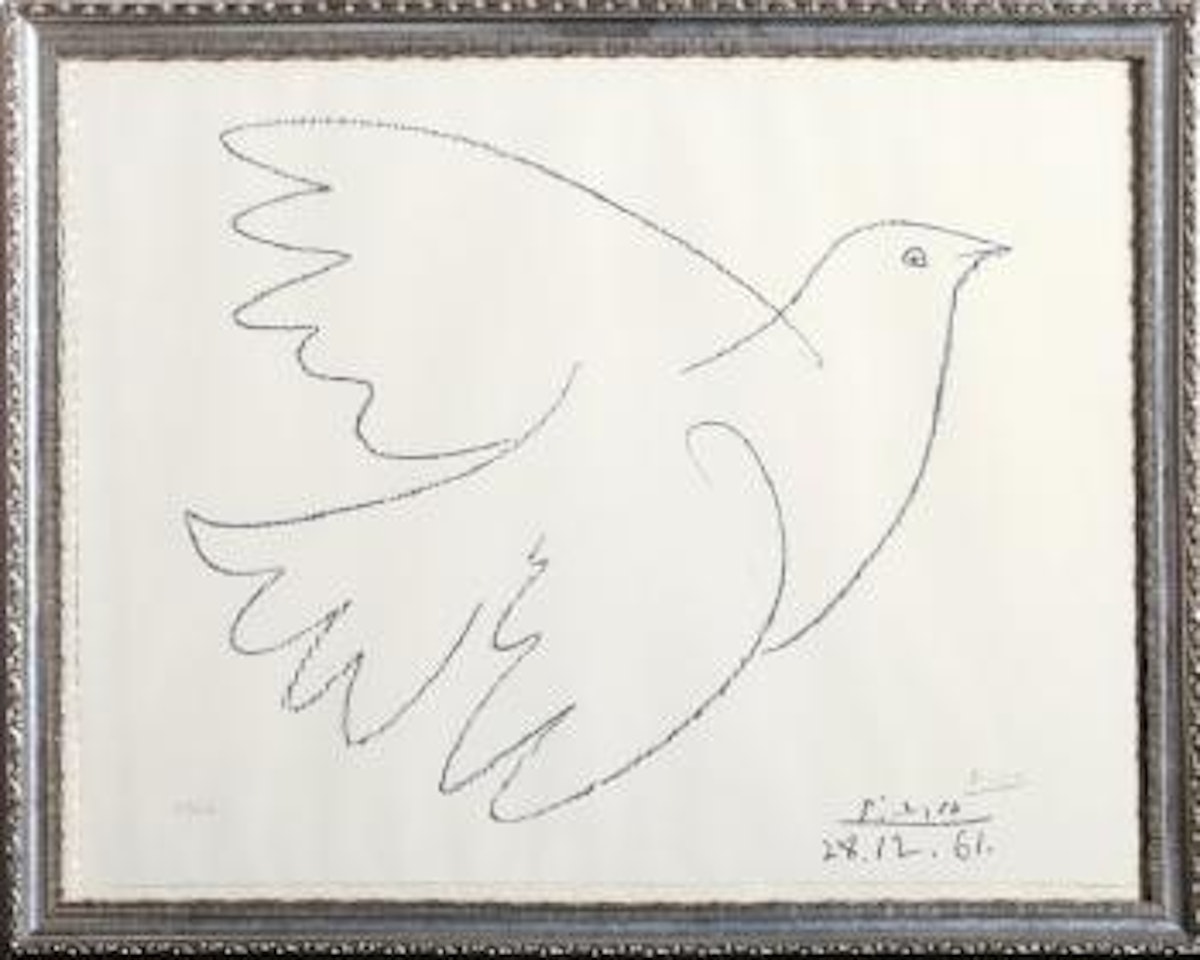 Blue Dove by Pablo Picasso