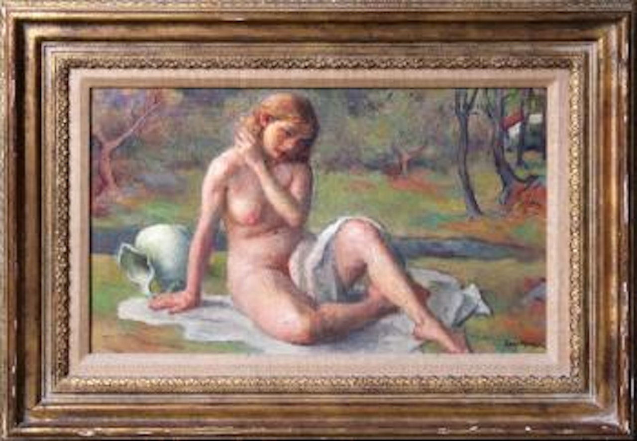 Late Summer (Nude) by Robert Brackman